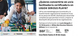 Primera oportunidad en Euskadi para conseguir la certificación en la facilitación de la metodología LEGO® SERIOUS PLAY®