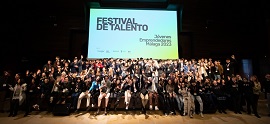 Mondragon Unibertsitatea y TeamLabs ponen en valor el trabajo realizado junto al Ayuntamiento de Málaga en el Festival de Talento Jóvenes Emprendedores